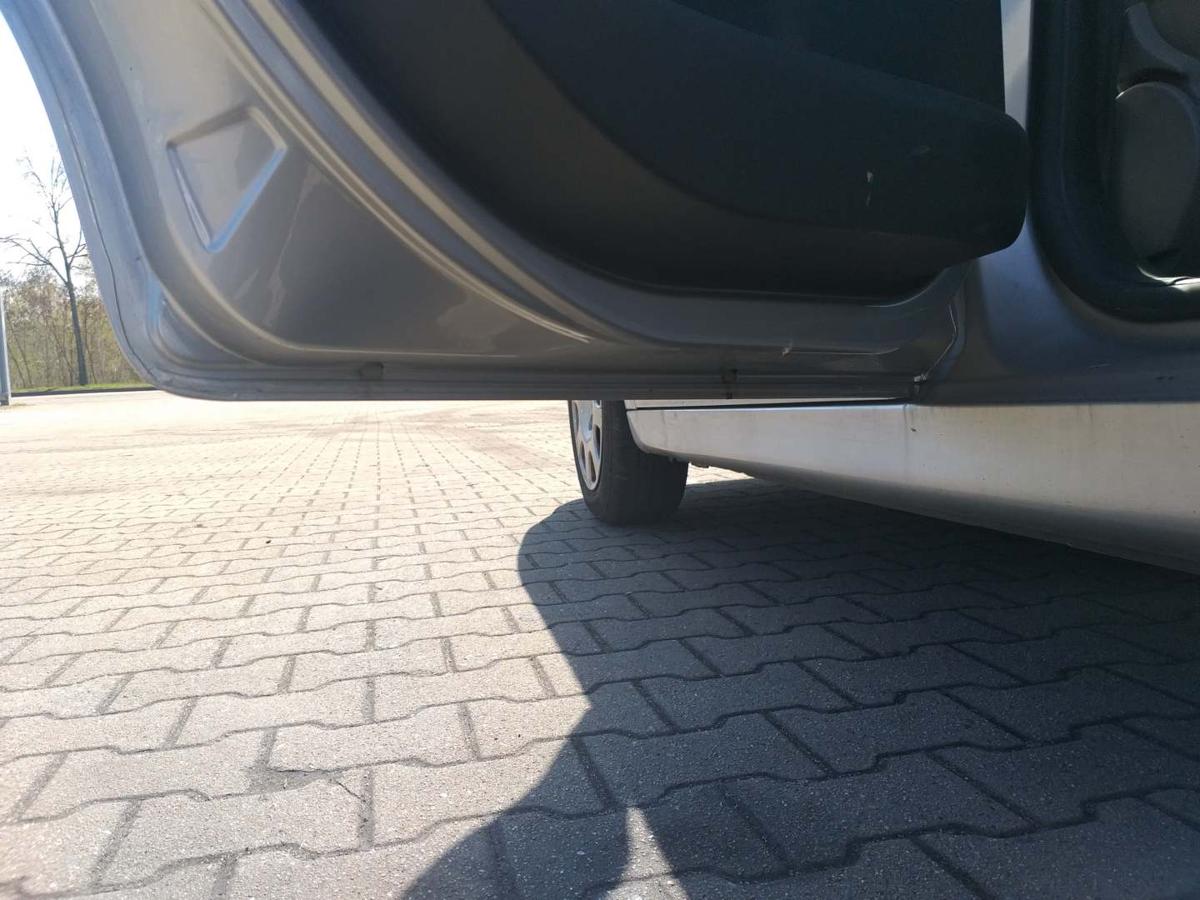 Peugeot 207 original T&uuml;r hinten links EZR Aluminium Grau Rohbau Bj.2007